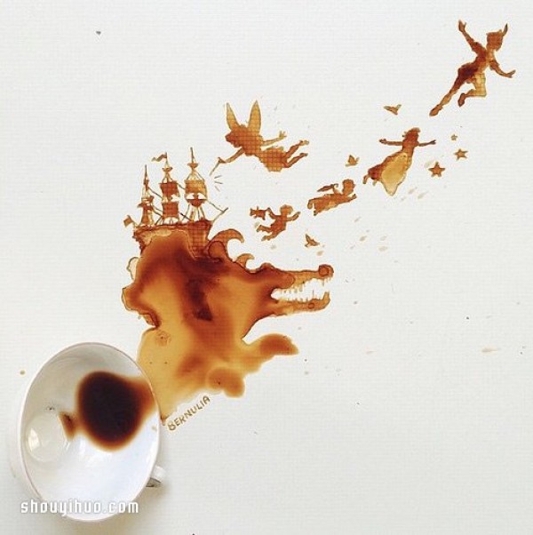 Appreciation of Giulia Bernardellis coffee paintings