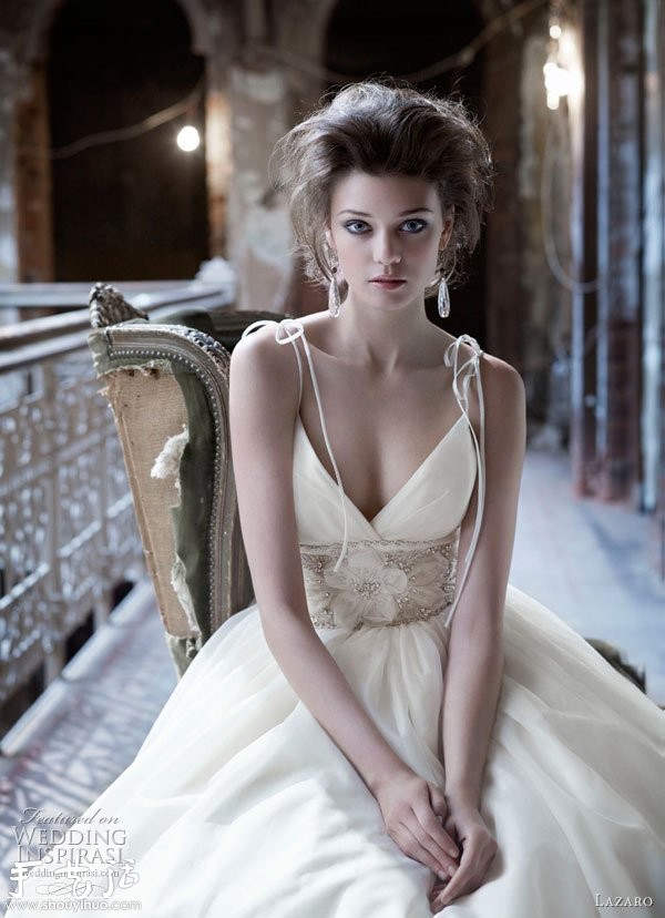 Lazaro 2011 Autumn and Winter Exquisite Wedding Dress Appreciation