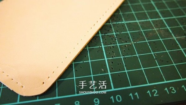 The most detailed leather art tutorial teaches you how to make a cowhide wallet step by step