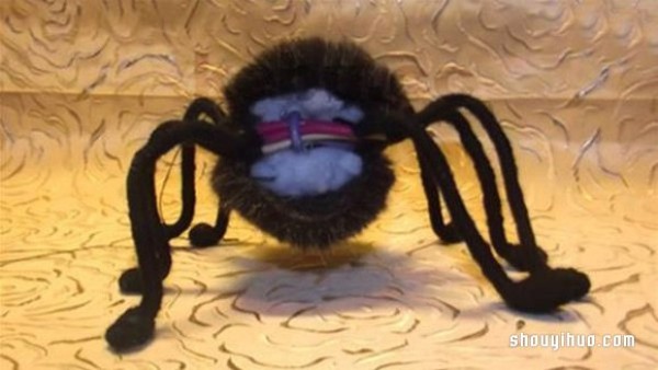 How to make a cute little spider toy with detailed illustrations