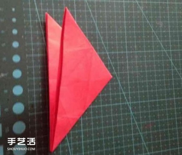 Illustrated tutorial on how to fold the origami Polaris with four corners