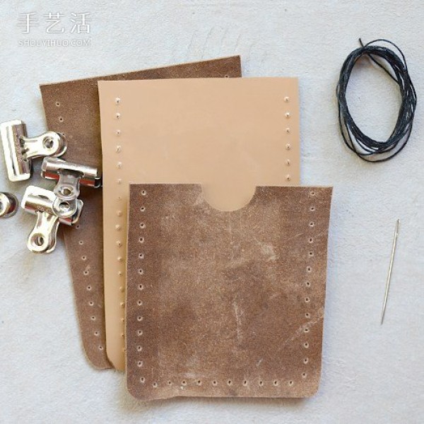 A good gift for your boyfriend: How to make your own leather iPhone case