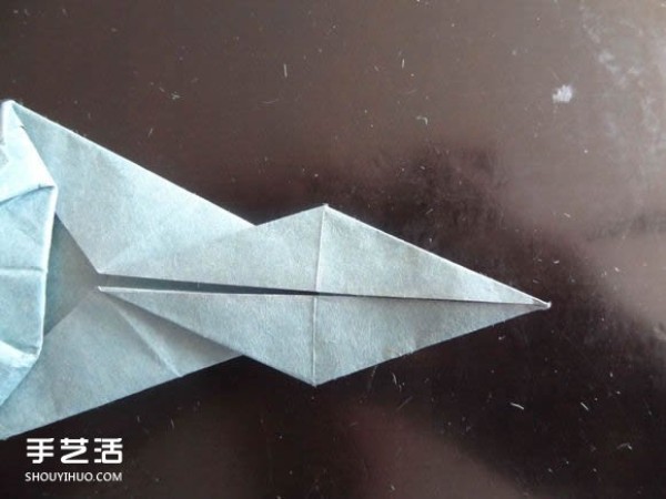 Western Dragon Origami Tutorial Illustrated How to Origami a Winged Dragon