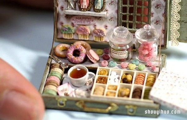 Its hard to tell the real thing from the fake! Polymer clay DIY exquisite miniature food model