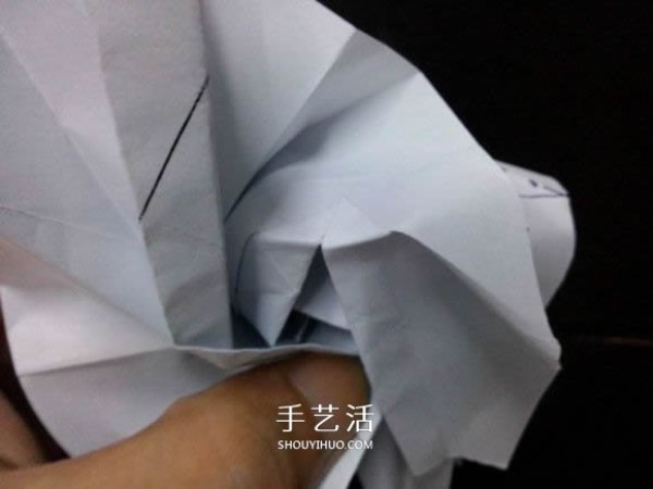 Ninis roses folding method and the steps to make a beautiful paper rose origami