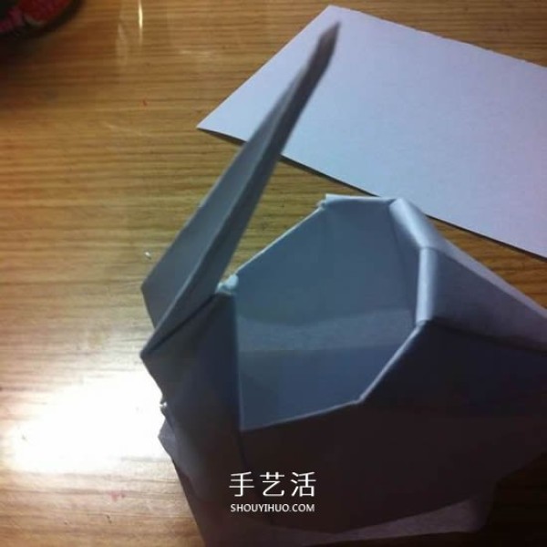 How to fold a thousand paper crane storage box into origami into a thousand paper crane storage box