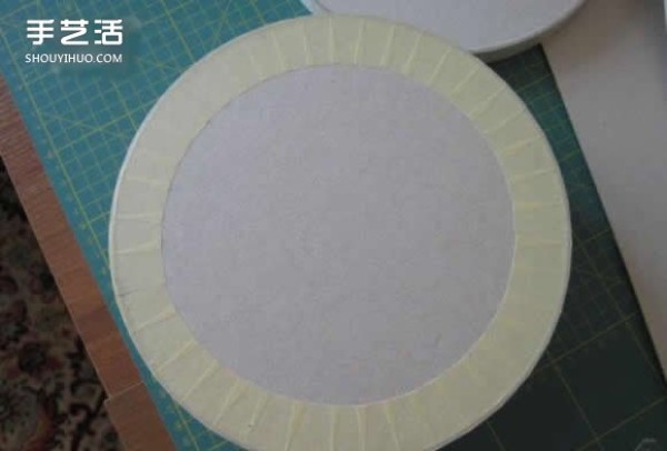 How to make a round cloth box tutorial round fabric storage box DIY diagram