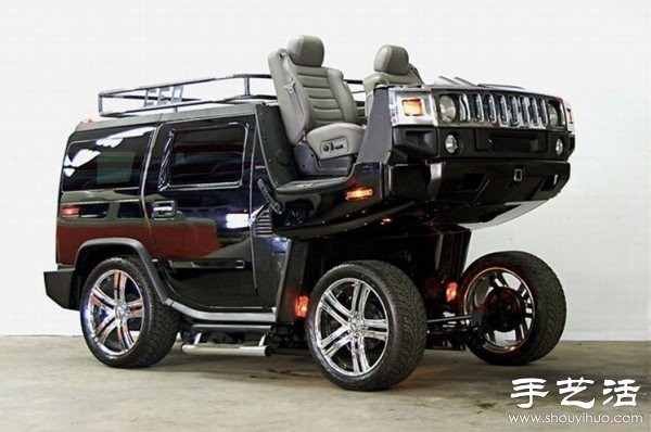 The DIY modification of the Hummer by foreign talents is a waste of money. . 