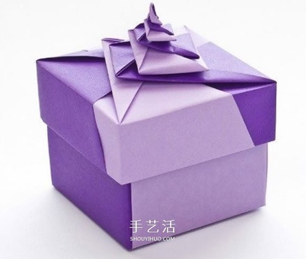 How to fold a square gift box with a lid origami gift box with a lid