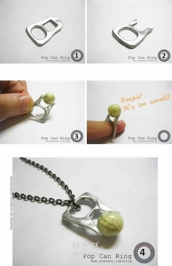 The handmade picture of can pull tabs turning waste into treasure is so amazing! 