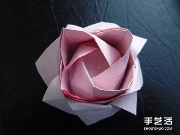 Japanese origami masters intricate rose origami tutorial with step-by-step illustration