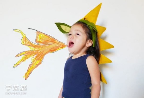 DIY non-woven toy headband for childrens fire faucet toy