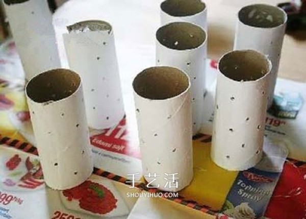 How to make a small lantern from a paper tube and DIY the most warm and romantic lighting