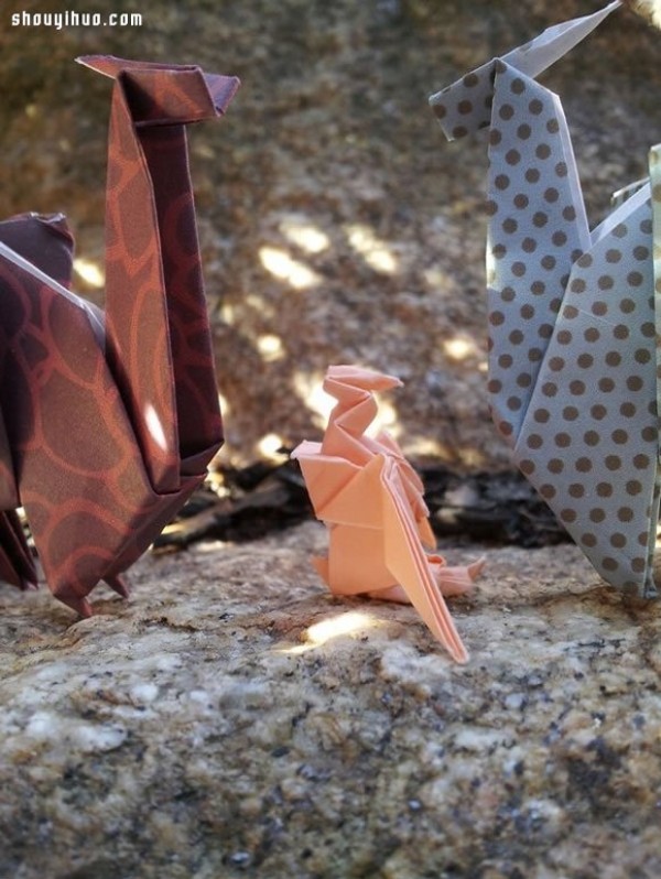 God-level origami works show the extraordinary origami skills! 