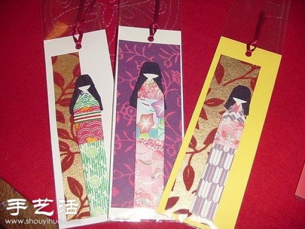 Japanese ethnic style kimono doll origami art