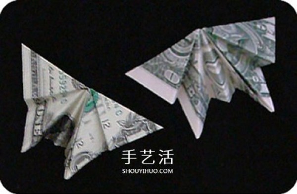 U.S. Dollar Origami Butterfly Illustrated Tutorial How to Fold a Butterfly Using U.S. Dollar Bills