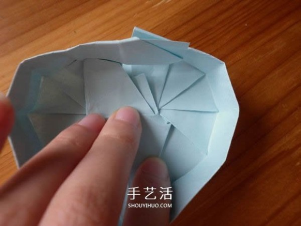 How to fold a love box with a lid origami Valentines Day love box