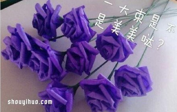 How to Fold a Rose from Crepe Paper with Illustration of Folding a Rose from Crepe Paper