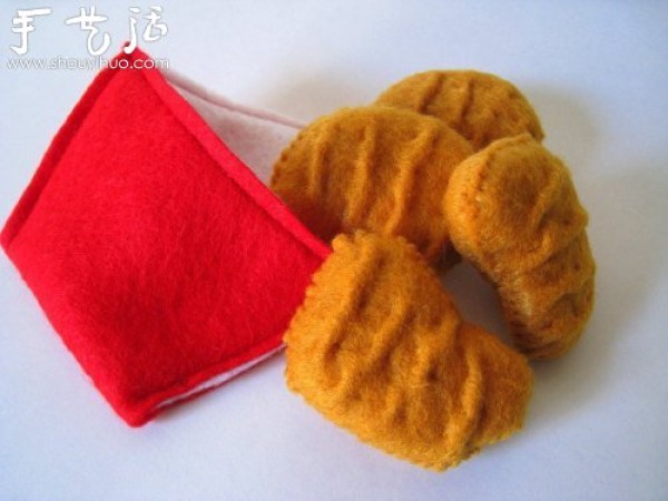 Handmade fabric DIY various exquisite snacks