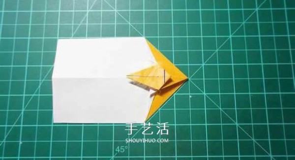 How to make a realistic goat origami with hand-made origami 3D goat illustration