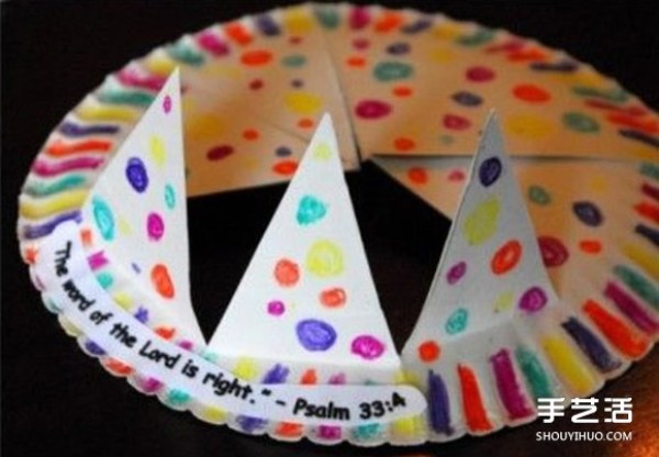 Birthday Crown Hat Making Method Illustrated Paper Dinner Plate Making Childrens Crown