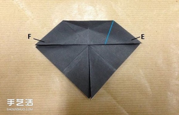 Small animal origami step-by-step diagram, using paper to fold small animals, illustrated method