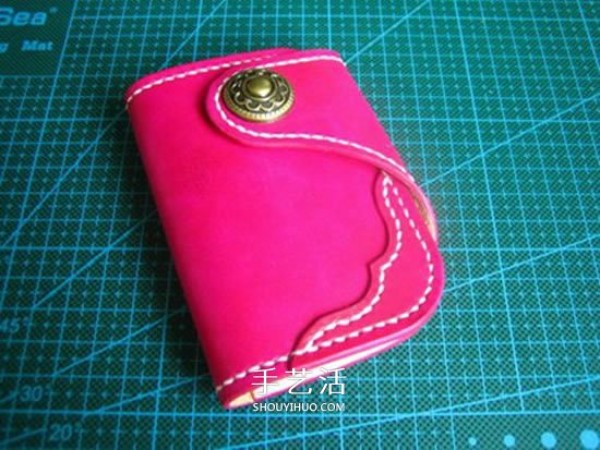 Redmoon Leather Card Holder Making Homemade Womens Leather Key Bag Tutorial