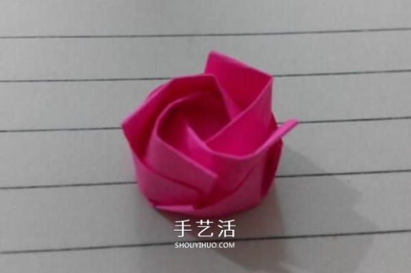 The simplest way to fold paper roses, how to fold simple and beautiful roses