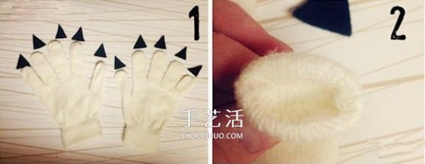 How to make cat paw gloves, homemade cat paw toy tutorial for children