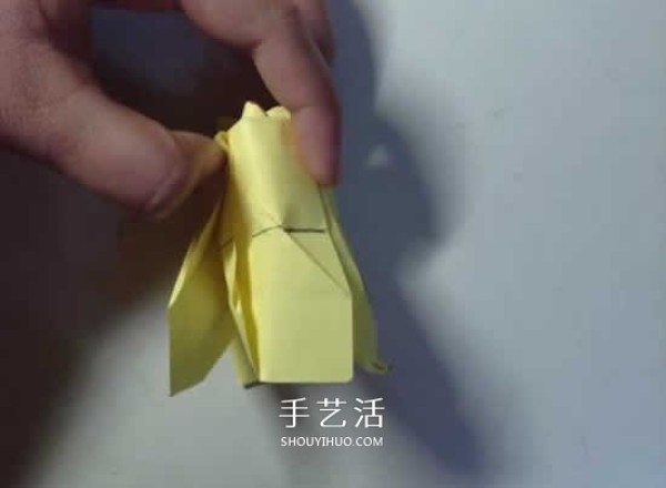 The original folding method of Weiwei Rose, detailed origami rose process steps