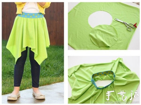 Homemade Super Simple Swing Skirt