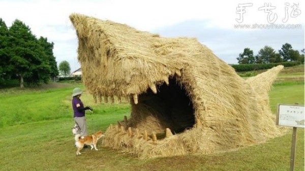 Turn straw into treasure and DIY various interesting sculptures