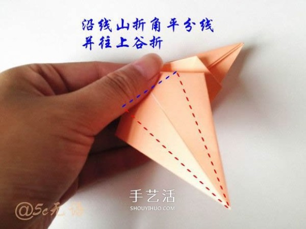 Illustrated Three-dimensional Mouse Origami Tutorial: Steps for Folding a Lifelike Mouse