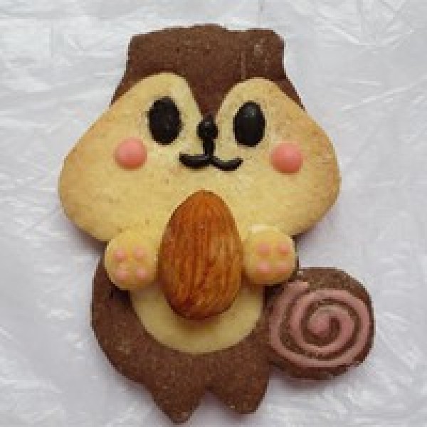 How to make super cute squirrel cookies