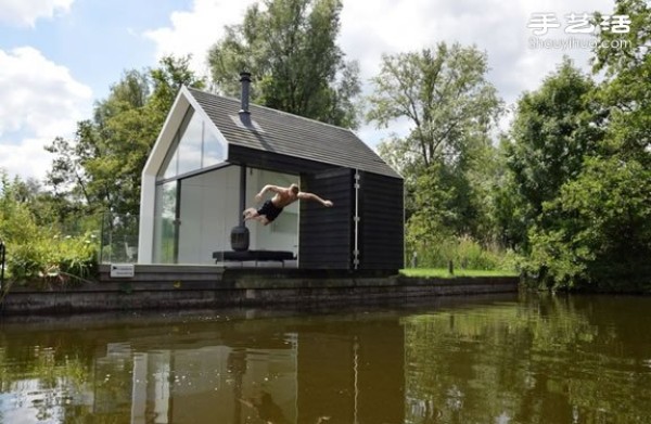 Decoration design of holiday cabin in Holland Lake District