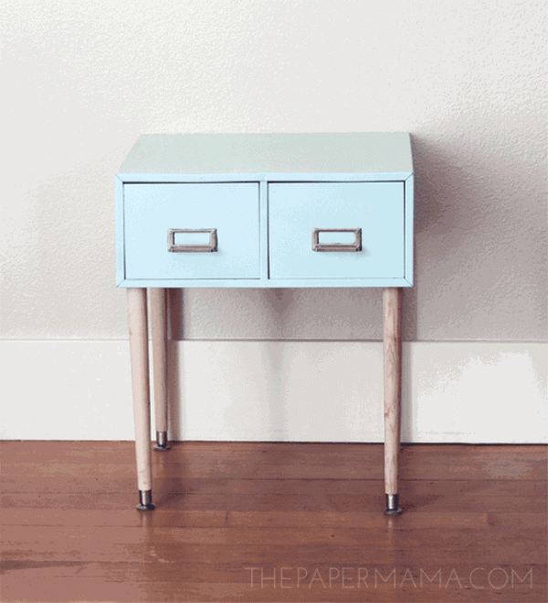 Creative DIY transformation of old drawers into beautiful and practical furniture