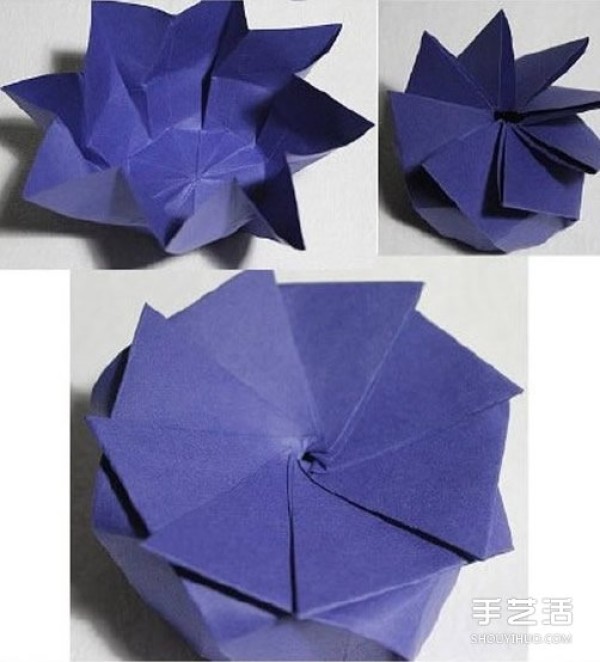 Exquisite packaging box origami tutorial packaging carton production method illustration