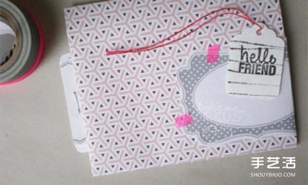 How to make your own envelopes with simple and romantic envelope folding instructions