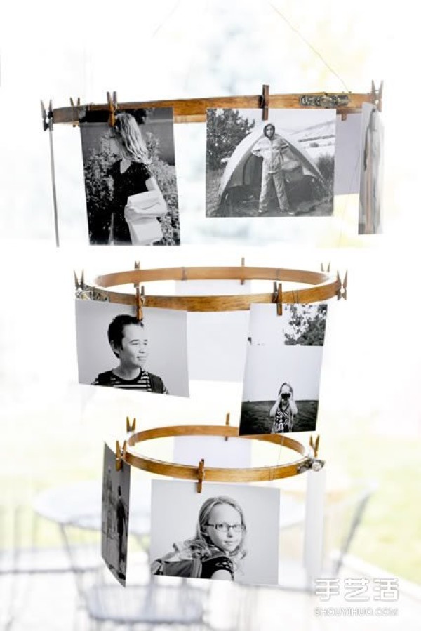 DIY photo layout of renovated old items will make your home beautiful