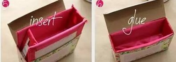 How to use DIY to make fashionable handbags from biscuit box waste