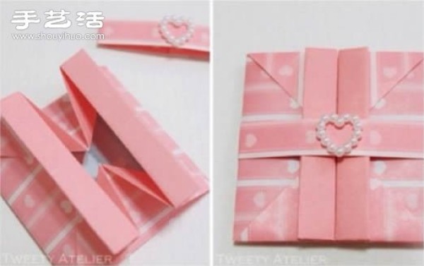 Origami Wedding Invitation Tutorial on how to fold it