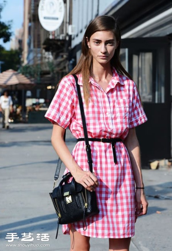 Get rid of the unchanging classic plaid to create a fashionable dressing style