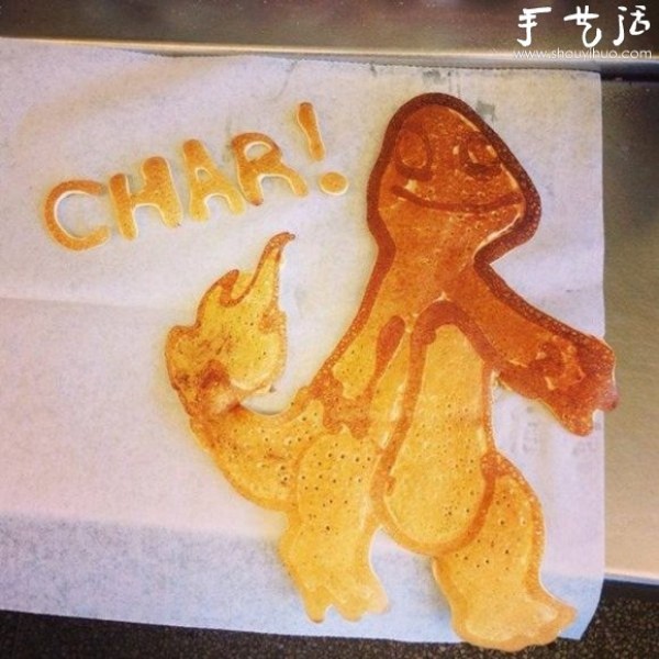 Play with cartoon pancakes in funny shapes and make them lovable