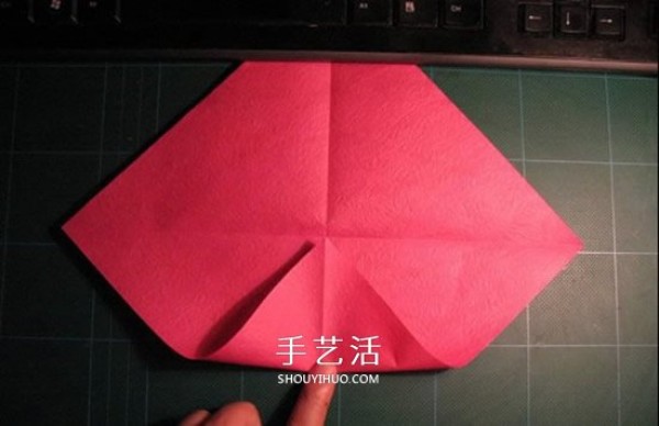 GG Rose Folding Illustration Beautiful and Detailed Rose Origami