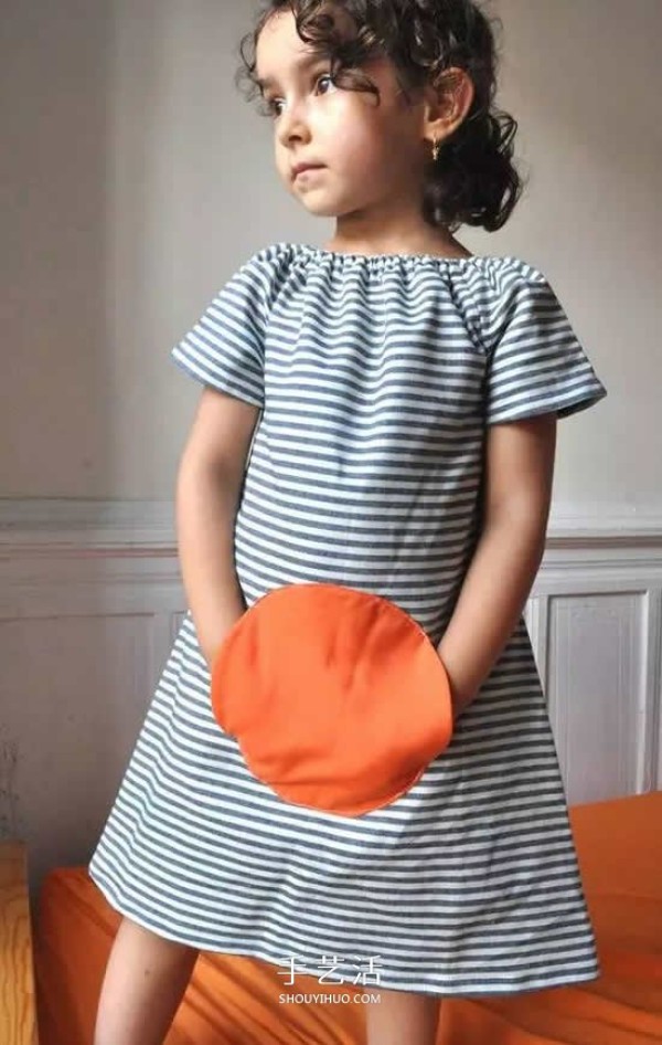 Recycle old clothes and fabrics to make fashionable skirts for my daughter