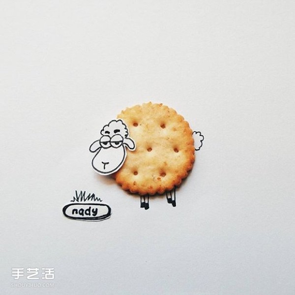 My childhood favorite snacks creative DIY, surprising and funny illustrations