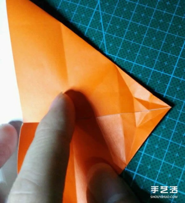 How to make an origami kingfisher with detailed instructions on how to fold a kingfisher