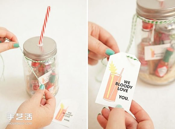 Mason Jar environmentally friendly gift DIY, a gift-giving method worthy of your reference