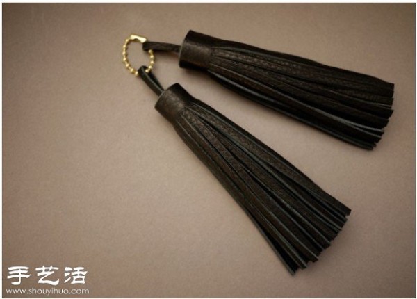 How to make homemade bag tassels and leather tassels