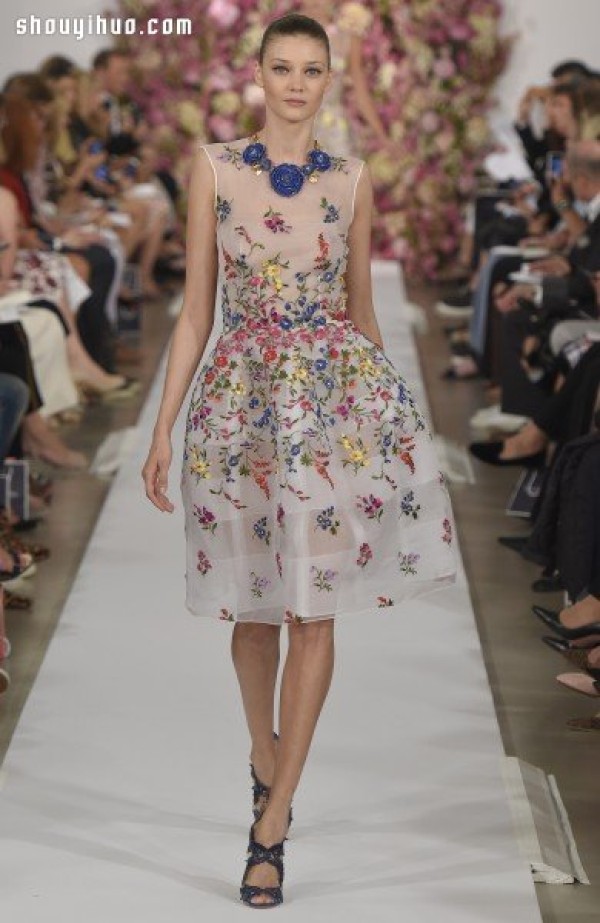 OSCAR DE LA RENTA and his last spring/summer 2015 womens wear